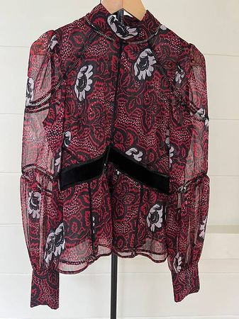 Designer Bluse Ted Baker Gr 36