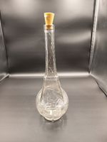 LED Dekoflasche Eiffelturm Glas transparent gebraucht