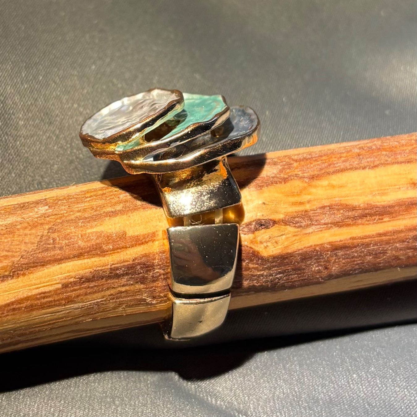 Anelli: Modeschmuck Set  Ring / Ohrclips -einmal getragen- Stylisch – Usato da Winterthur venduto da Aippoxel 2