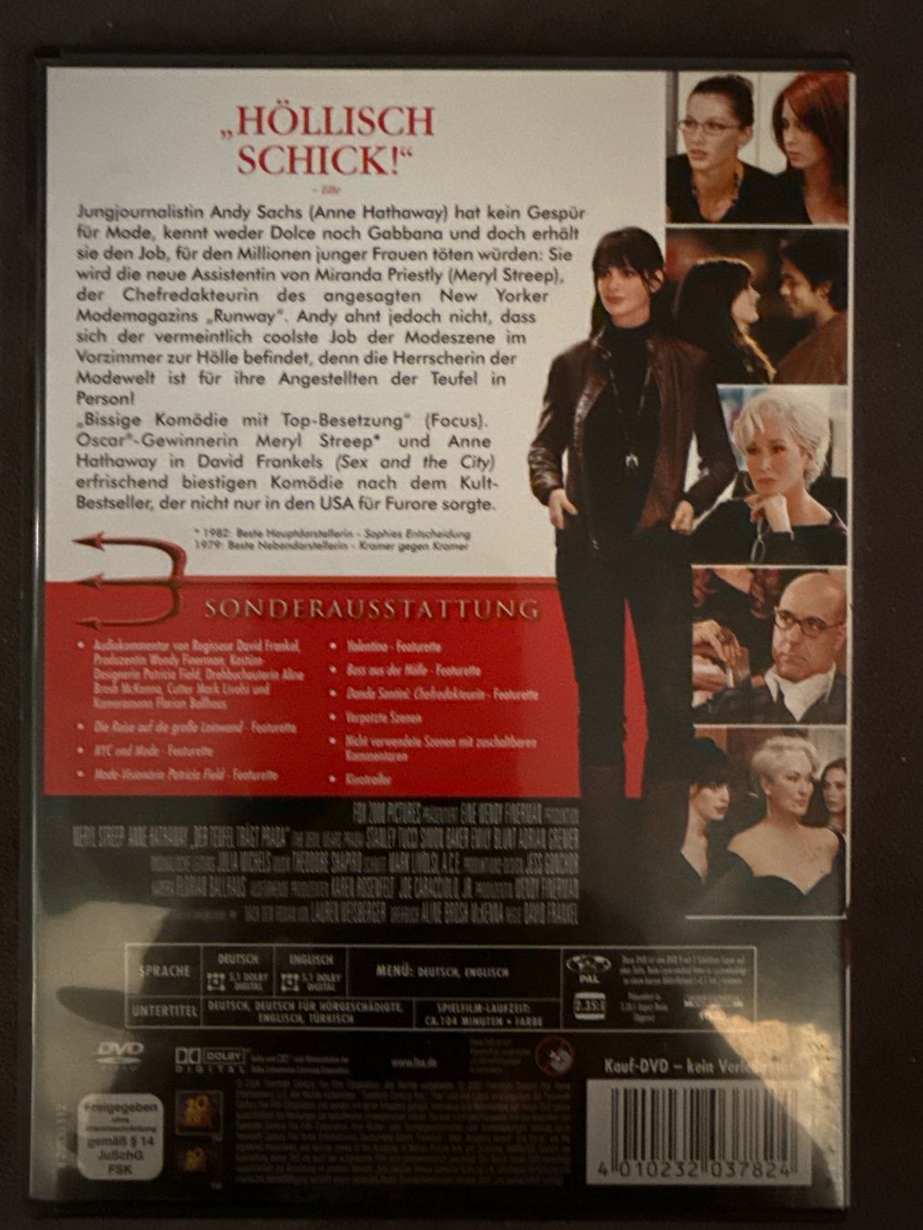 Tutti i DVDs: DVD Der Teufel trägt Prada – Usato da Andelfingen venduto da Judy0007 1