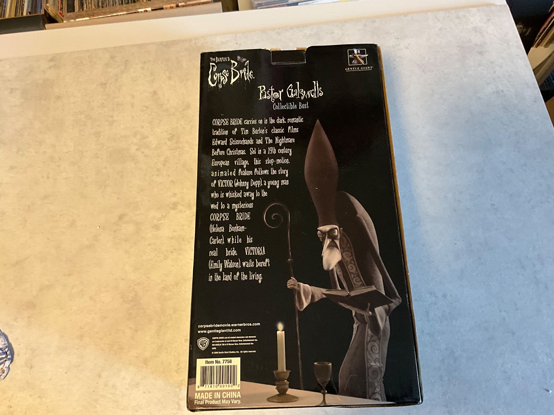 Gentle Giant Figuren: Corpse Bride Pastor Galswells Statue 31 cm – Gebraucht aus Agriswil von Ueli03 3