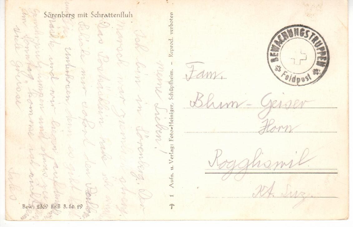Cartoline postali: Sörenberg – Usato da Wolhusen venduto da Curver9 1