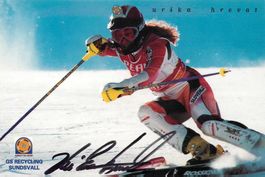 Urska Hrovat Ski Alpin Handsigniert
