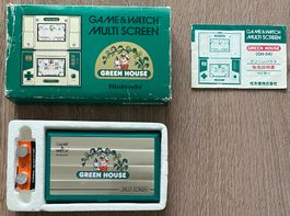 GAME & WATCH Spiel GREEN HOUSE (GH-54) OVP