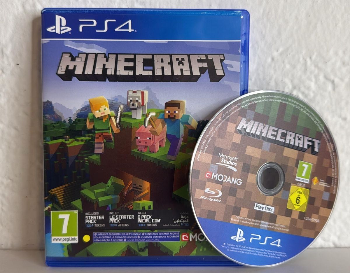 Sony Giochi: Minecraft Starter Pack PS4/PS5 Game - Good Condition! – Usato da Ehrendingen venduto da bubulence