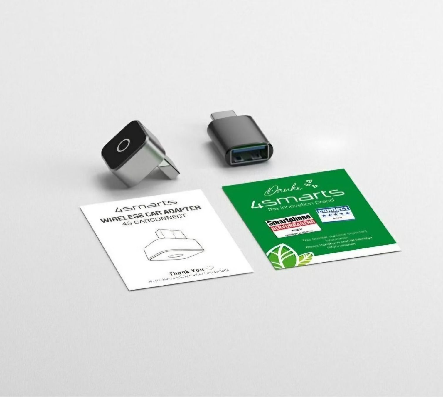 Lecteurs & Adaptateurs: Adaptateur 4smarts wireless CarPlay Android Auto – Neuf (Voir description) à Plan-les-Ouates par sinjap 1