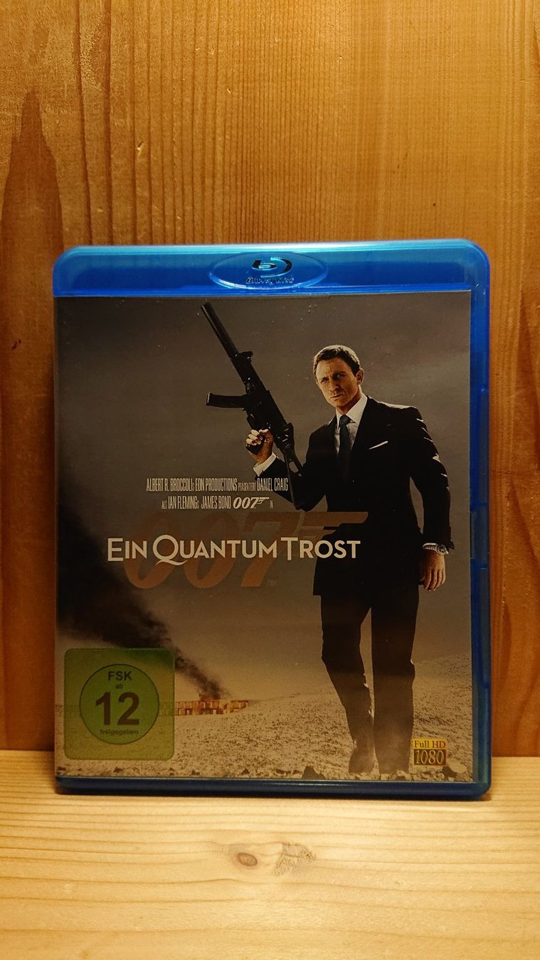 Tutti i DVDs: 007 JAMES BOND Ein Quantum Trost Blu-Ray – Usato da Wilderswil venduto da Exebub