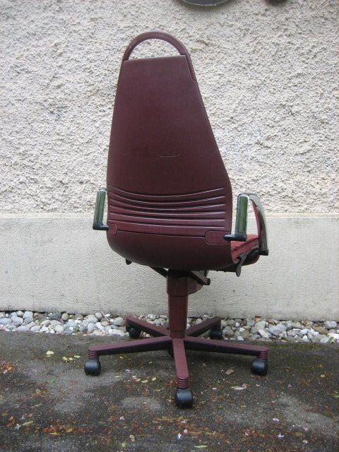 Giroflex Sedie: Bürostuhl / Drehstuhl Giroflex rot – Usato da Winterthur venduto da pf02 3