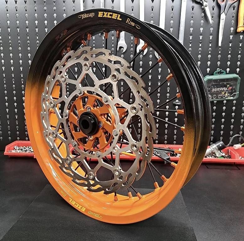 Felgen: Jantes Supermotard sur mesure toute marque – Gebraucht aus Cournillens von MotoRepaire 7