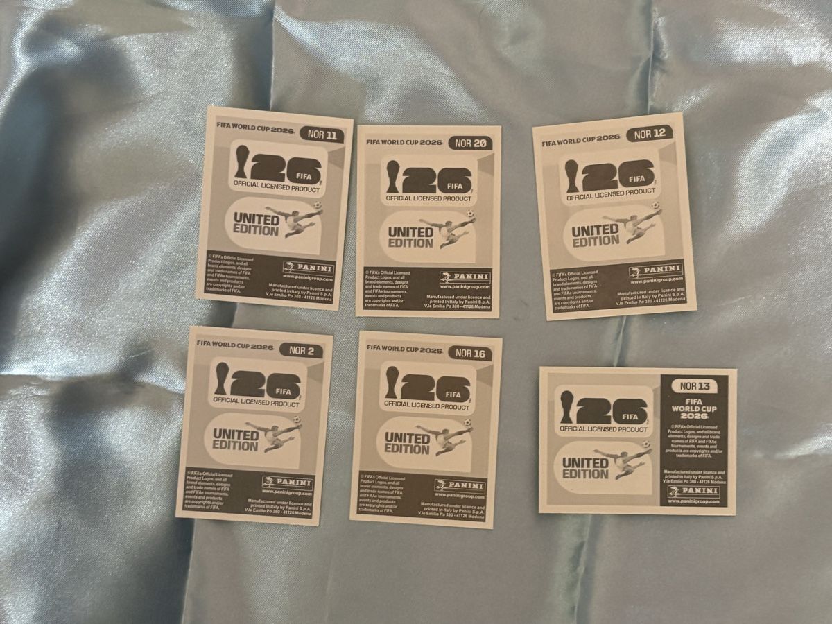 Panini Carte collezionabili: Norwegen Panini WM 2026 – Nuovo (secondo la descrizione) da Luzern venduto da jas_bd2h 1