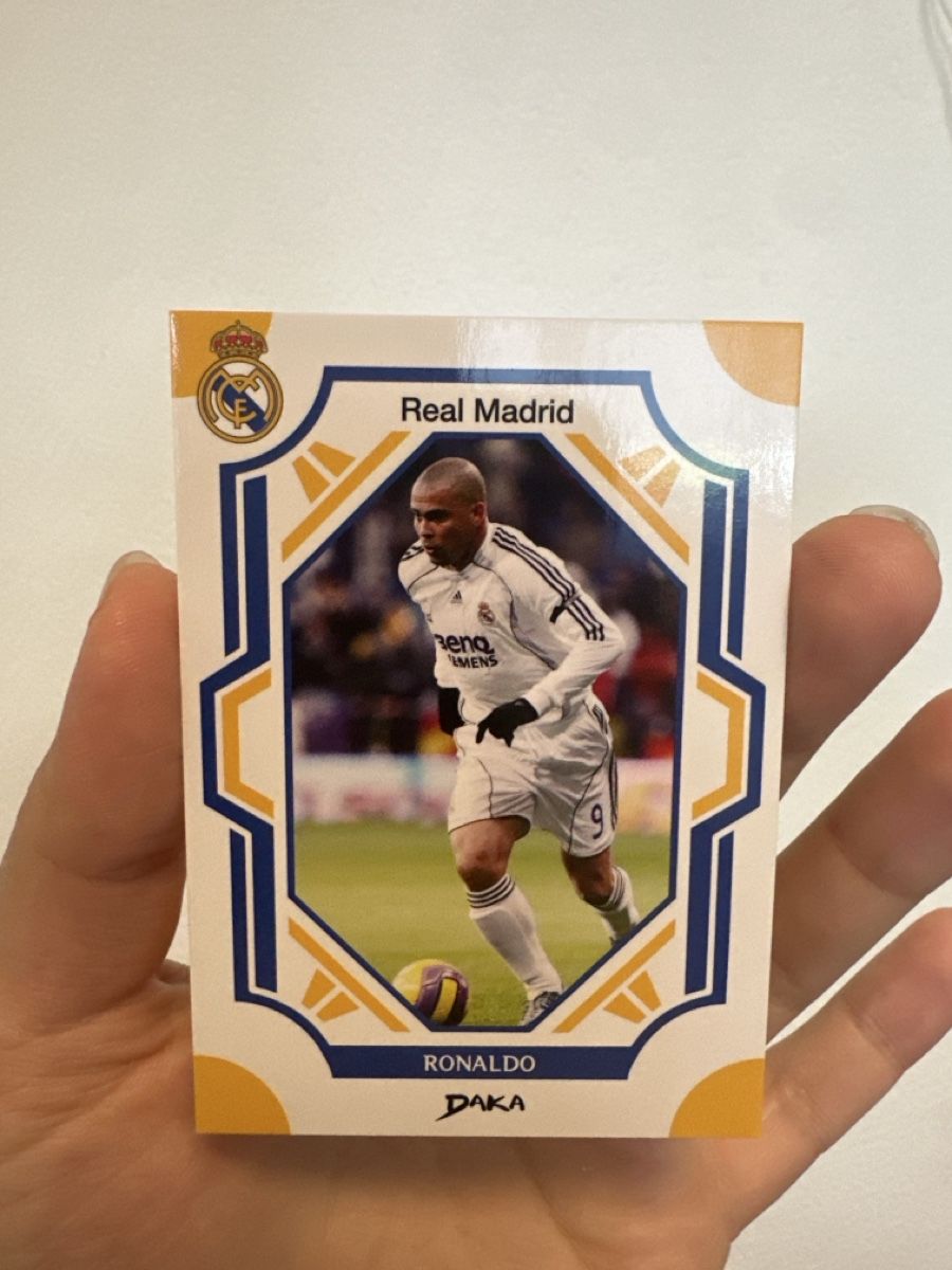 Real Madrid Carte collezionabili: Ronaldo Real Madrid - nm – Nuovo (secondo la descrizione) da Sirnach venduto da D.SecondChance