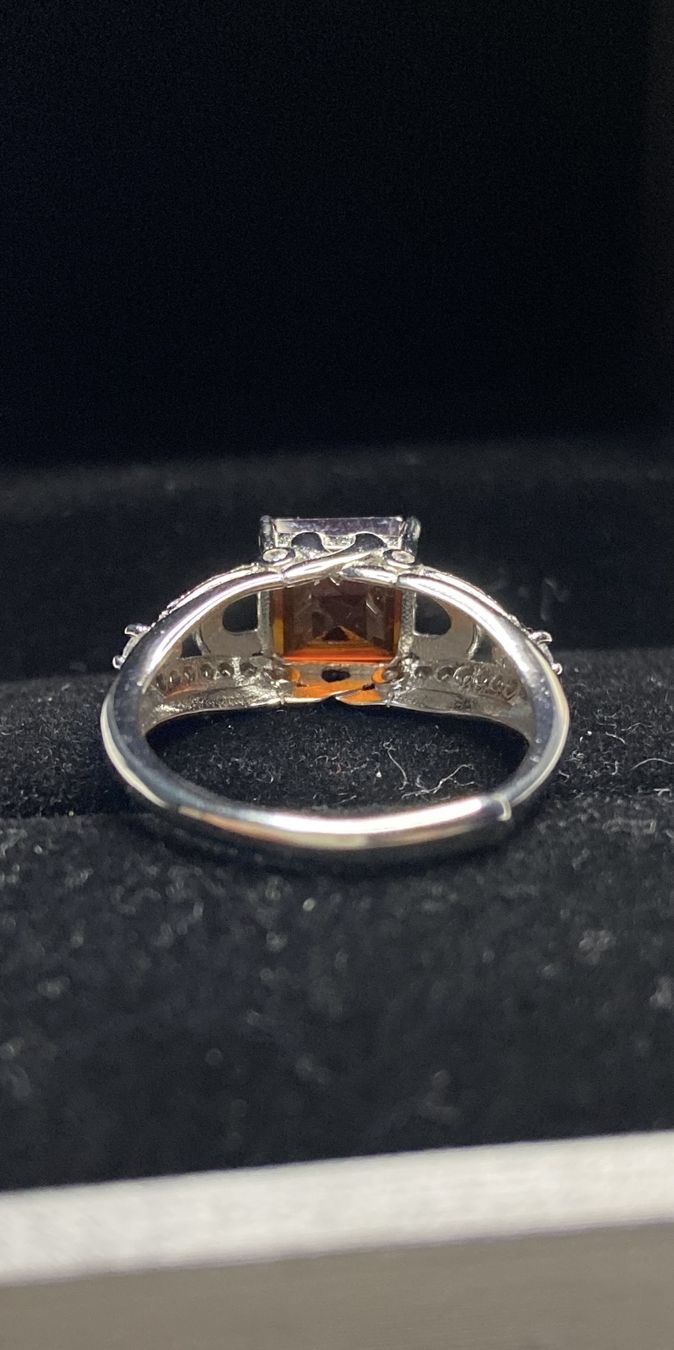Anelli: Echter Granat Ring Grösse verstellbar 925 Silber – Nuovo (secondo la descrizione) da St. Gallen venduto da GIULESGG 3