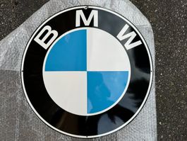 BMW Händlertafel Metalltafel vintage 60cm Durchmesser