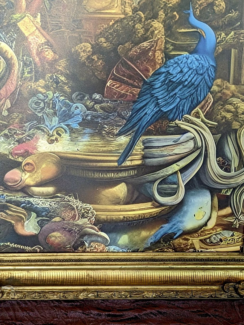 Cornici: Antiker barocker Rahmen mit einzigartigen Kunstwerk, limitie – Usato da Gross Drewitz venduto da Kronleuchter-online 4