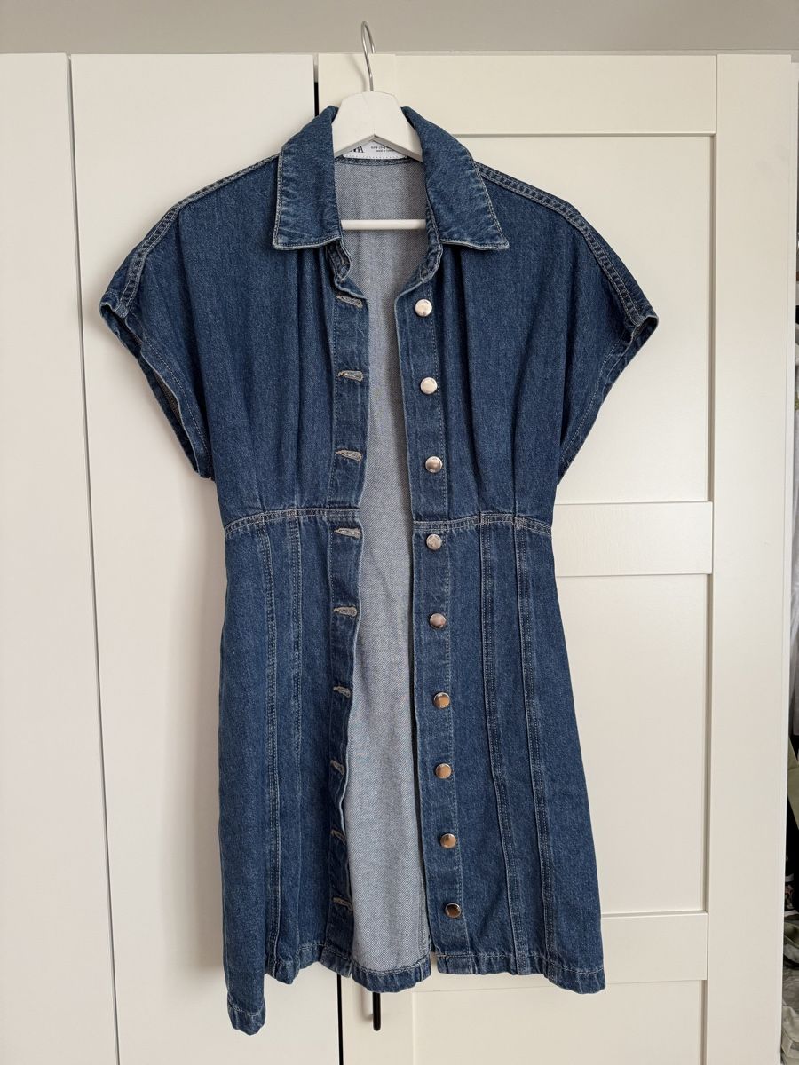 Kleider: Jeans Kleid Grösse 36 – Neu (gemäss Beschreibung) aus Mörschwil von Seegurke18