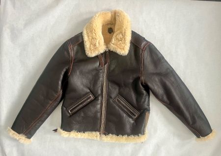 Aero Leathers B-6 USAAF Shearling Bomber Leather Jacket