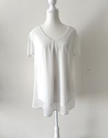 Weisse Bluse von Création L, Gr. 42, neu!