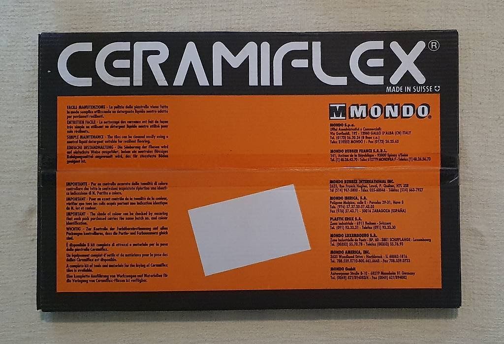 Rivestimenti per pavimenti: Piastrelle in PVC Ceramiflex – Nuovo e nell'imballaggio originale da Rodi-Fiesso venduto da Max_888 1