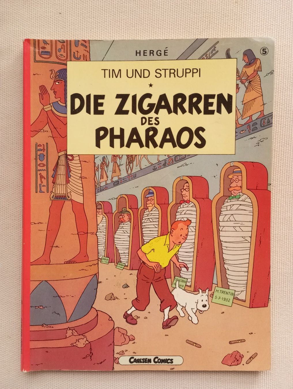 BD:  Zwei Tim und Struppi Bände – D'occasion à Allschwil par Arno1962 1