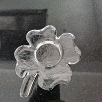Hergiswiler Glas Kleeblatt, neuwertig