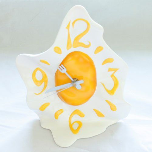 Orologi da terra & Orologi da parete: Horloge de table oeuf au plat – Nuovo e nell'imballaggio originale da Marsens venduto da jogocade