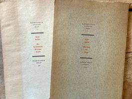 Hans Kayser: Harmonikale, Studien 2 Hefte, Harmonik