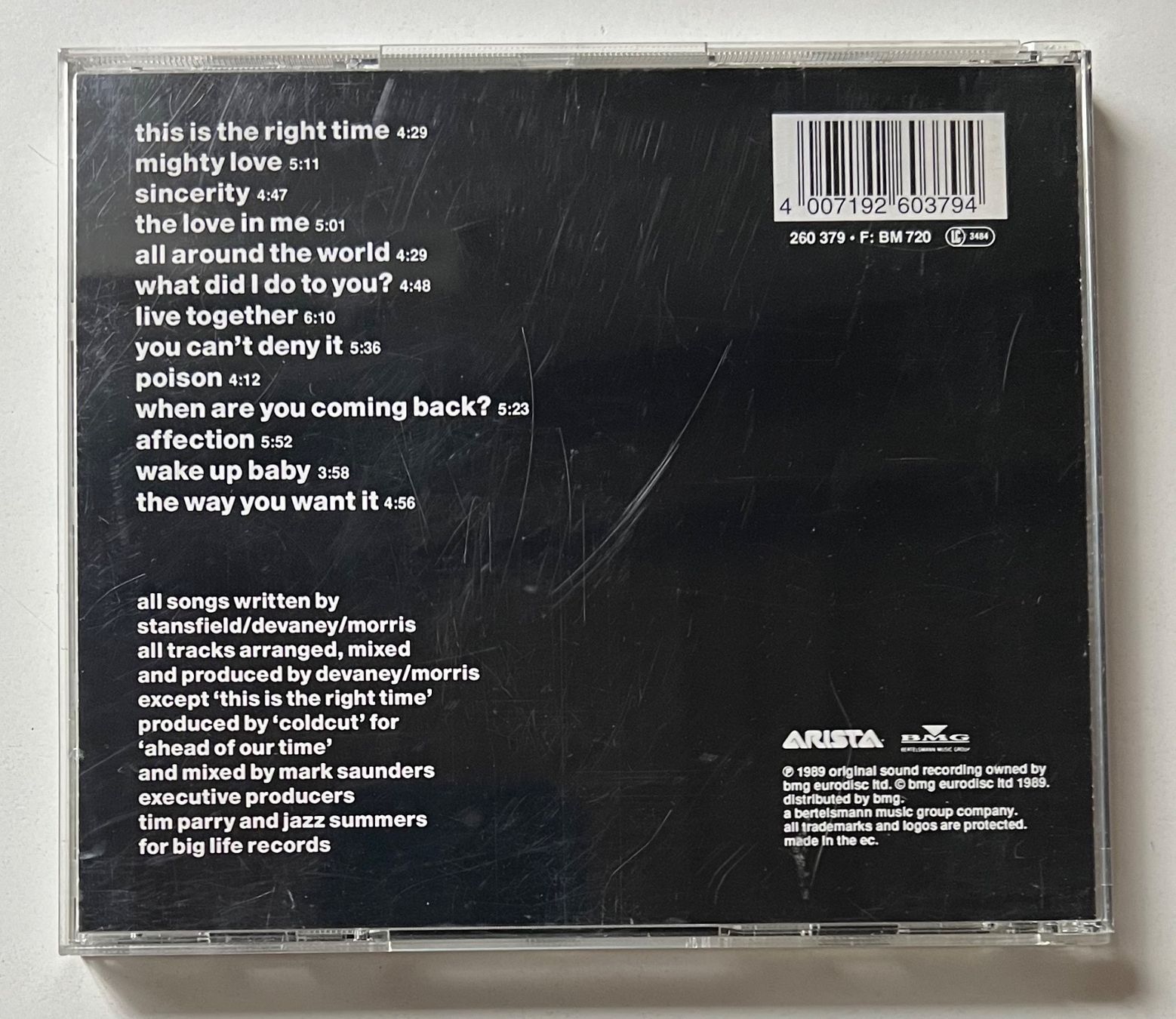 CD: Lisa Stansfield / Affection – Usato da Näfels venduto da rottabi 1