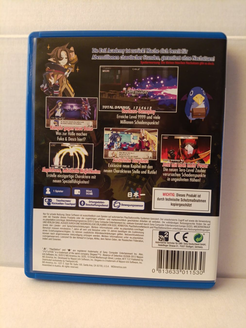 Sony Spiele: PS Vita Disgea 3, Sony Game – Gebraucht aus Wil SG von Donaldus 1