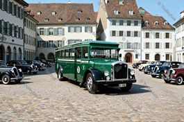 Postkarte BVB Saurer Autobus Nr. 1                 BTM V001