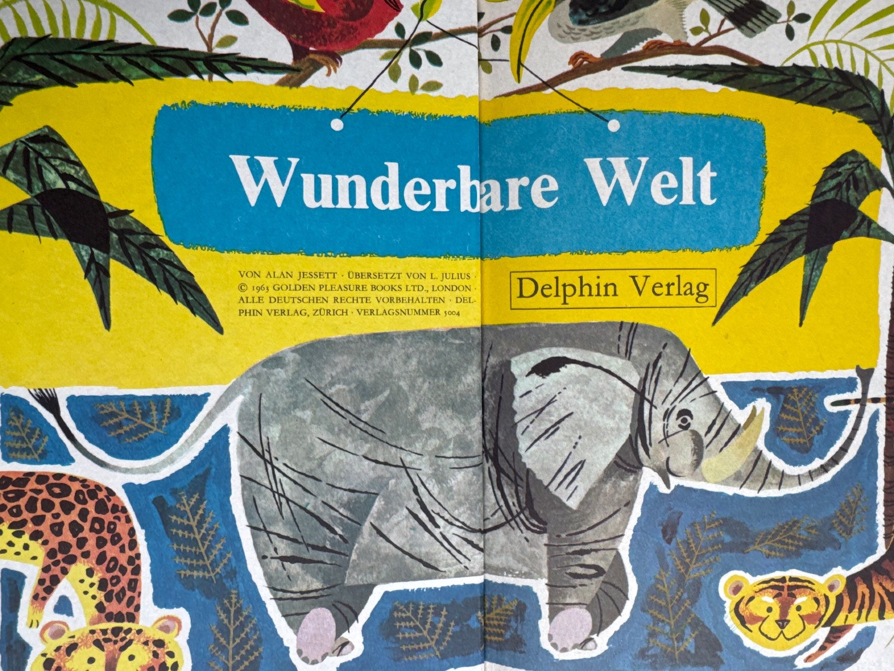 Libri: Wunderbare Welt - Delphin Verlag - Vintage – Usato da Aarau venduto da Kilauea 1
