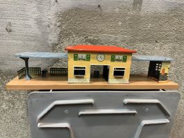 Bahnhof Eisenbahn blech