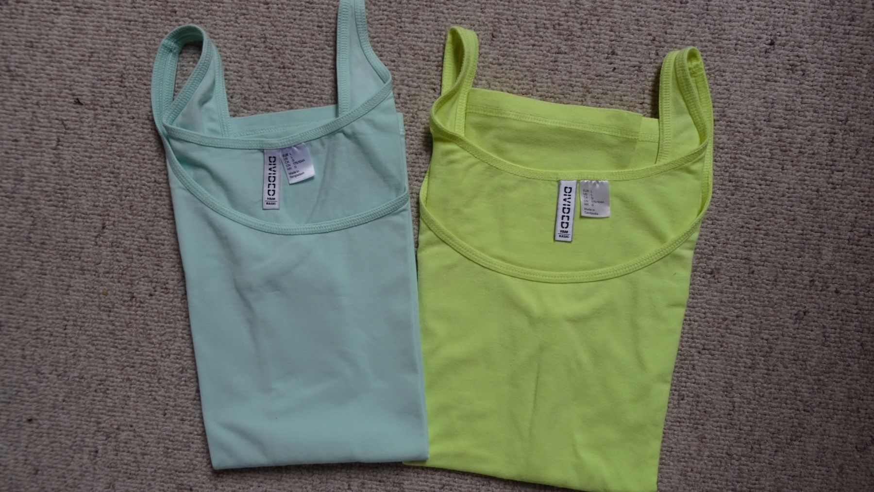 Lotti di vestiti: T - Shirts 2.Stk. Trägertshirts Gr. L – Usato da Zäziwil venduto da lolek01 1