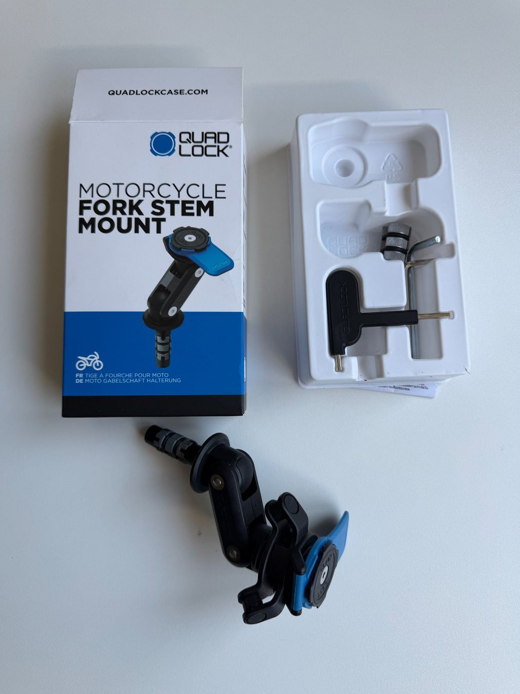 Quad Lock Support: Quadlock Motorcycle Fork Stem Mount – D'occasion à Zürich par JulesZHW