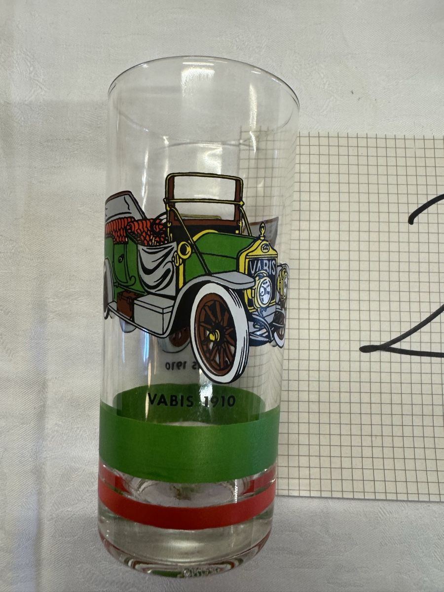 Bicchieri: Vintage-Trinkgläser mit Oldtimer-Motiven. – Usato da Gränichen venduto da onkel_xxl 7