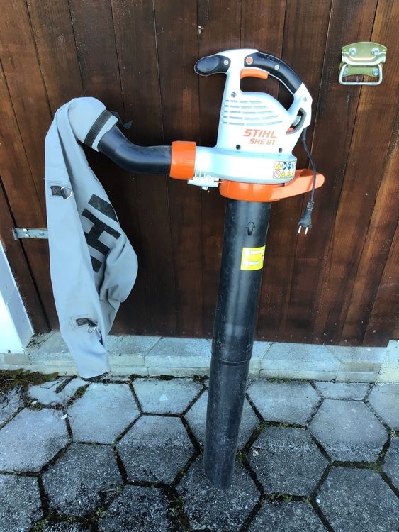 STIHL SHE 81 Elektro-Saughäcksler - Leichter Helfer Für Garten & Hof