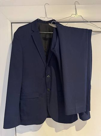 Costume Jack&Jones bleu marine, taille 50, super slim