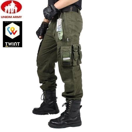 📌 Funktionale Cargo Militär Hosen-Herren