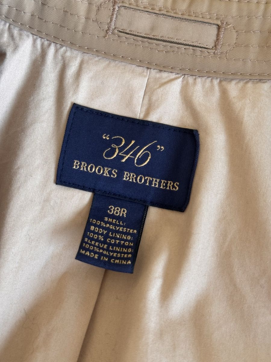 Cappotti: Brooks Brothers "346" Trench Coat – Usato da Mendrisio venduto da and_9tf8 2