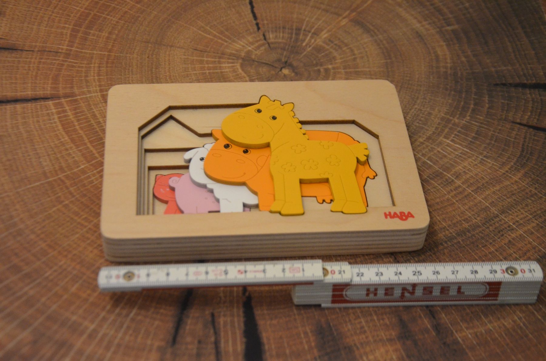 Haba Puzzle: HABA HOLZ PUZZLE – Usato da Chiasso venduto da Dolly015