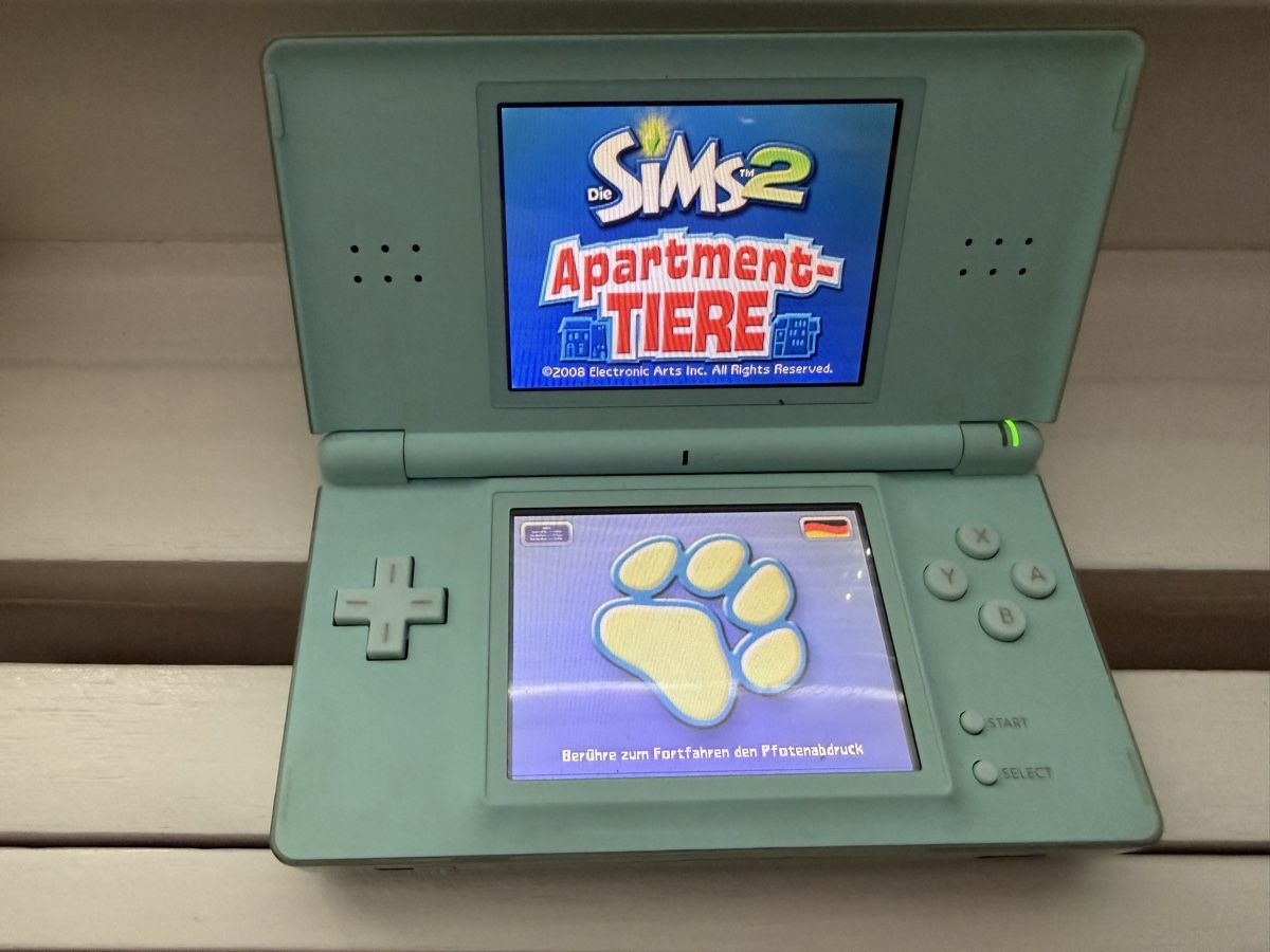 Nintendo Konsolen: Nintendo DS Lite mintgrün – Gebraucht aus Visp von amwegsvenja