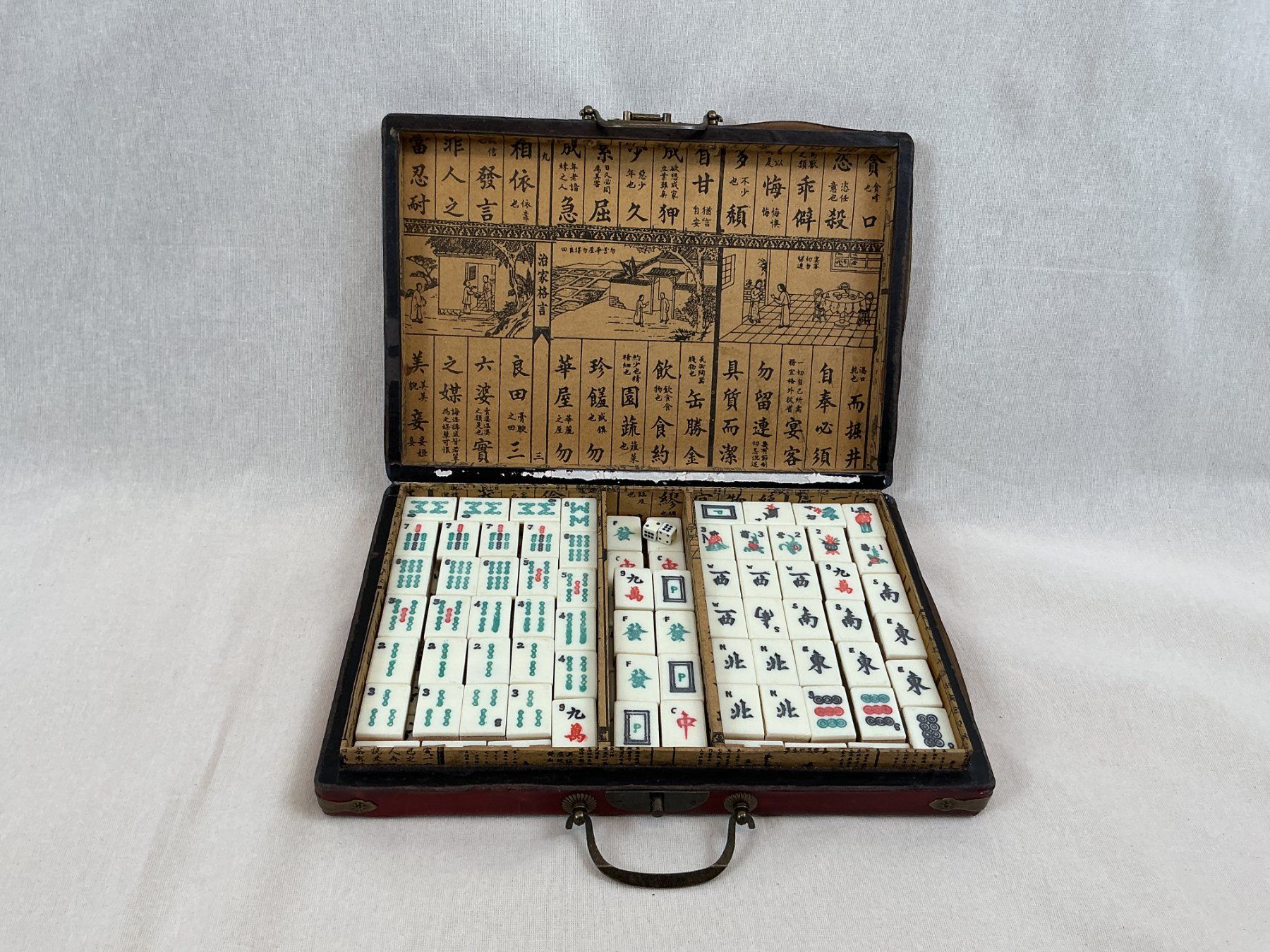 Spiele: MAHJONG Spiel-Set – Gebraucht aus Richterswil von Restwert_Richterswil 6