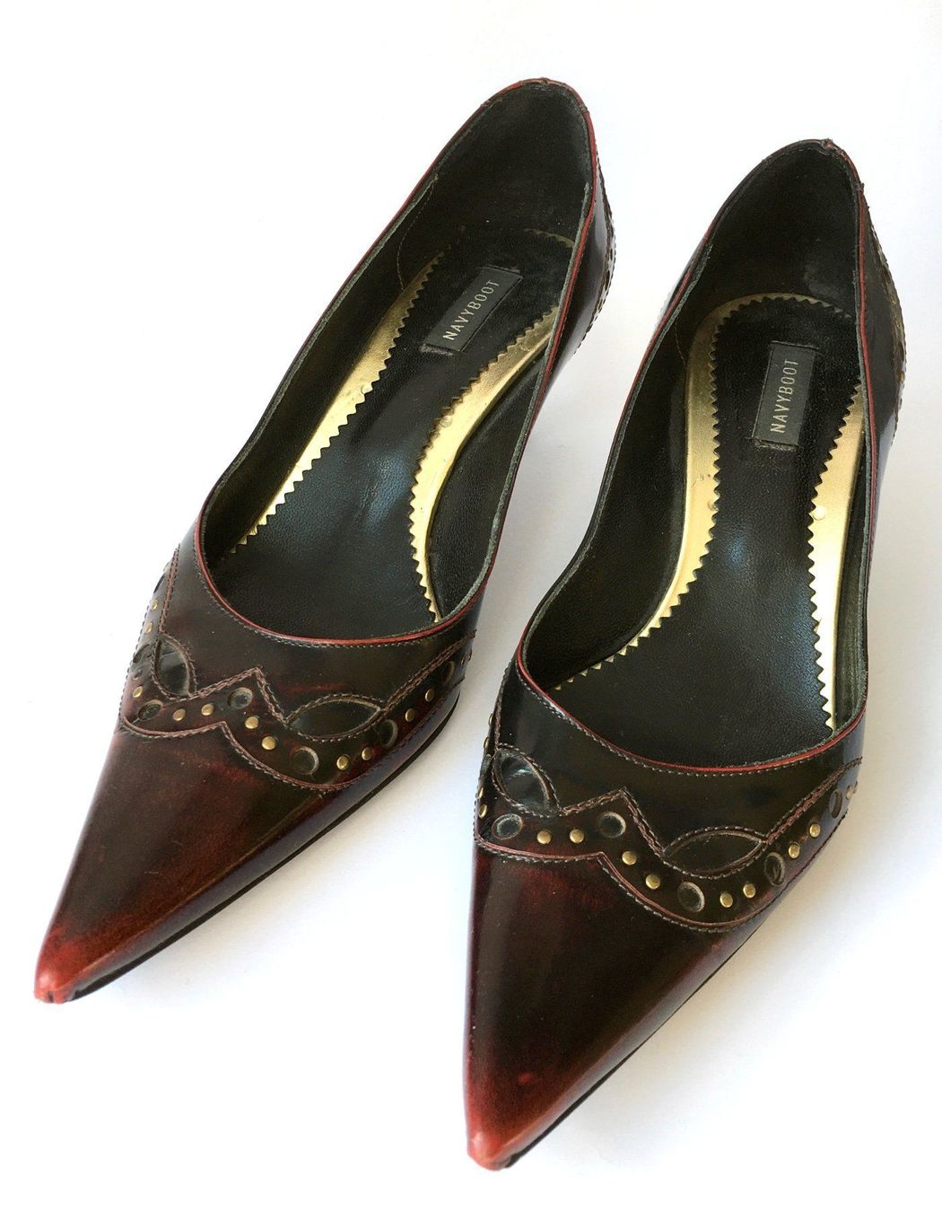 Navyboot Chaussures femmes: Navyboot Pumps dunkelrot Grösse 36 – D'occasion à Stallikon par berg118 4