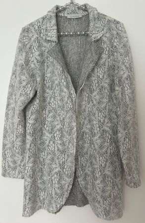 Edle LE STREGHE Spitzenjacke, Gr. M, 20% Mohair