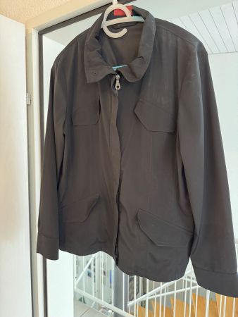 Schwarze Übergangsjacke für Damen, Grösse 40 von Hammer