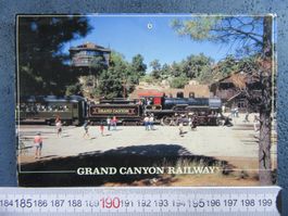 USA BAHN GRAND CANYON RAIWAY DAMPFZUG Bj1905 AK WAR GENADELT