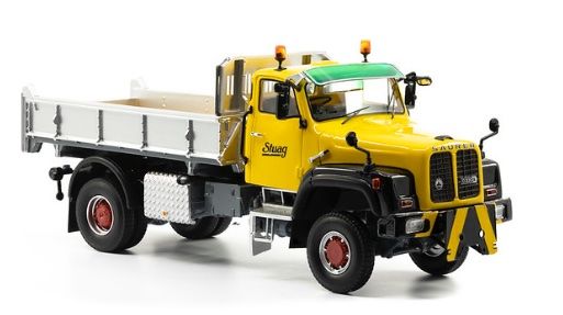 Saurer Modellini d'auto: Saurer D 330 B  Kipper Stag ACE 1:43 – Nuovo e nell'imballaggio originale da Luzern venduto da aa43modelcars-Luzern 1