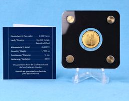 Goldmünze Liberty 1/500 OZ Gold