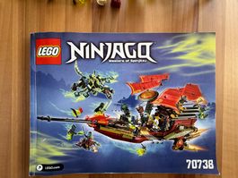 Lego Ninjago, 70738 - Der letzte Flug des Ninja-Flugseglers