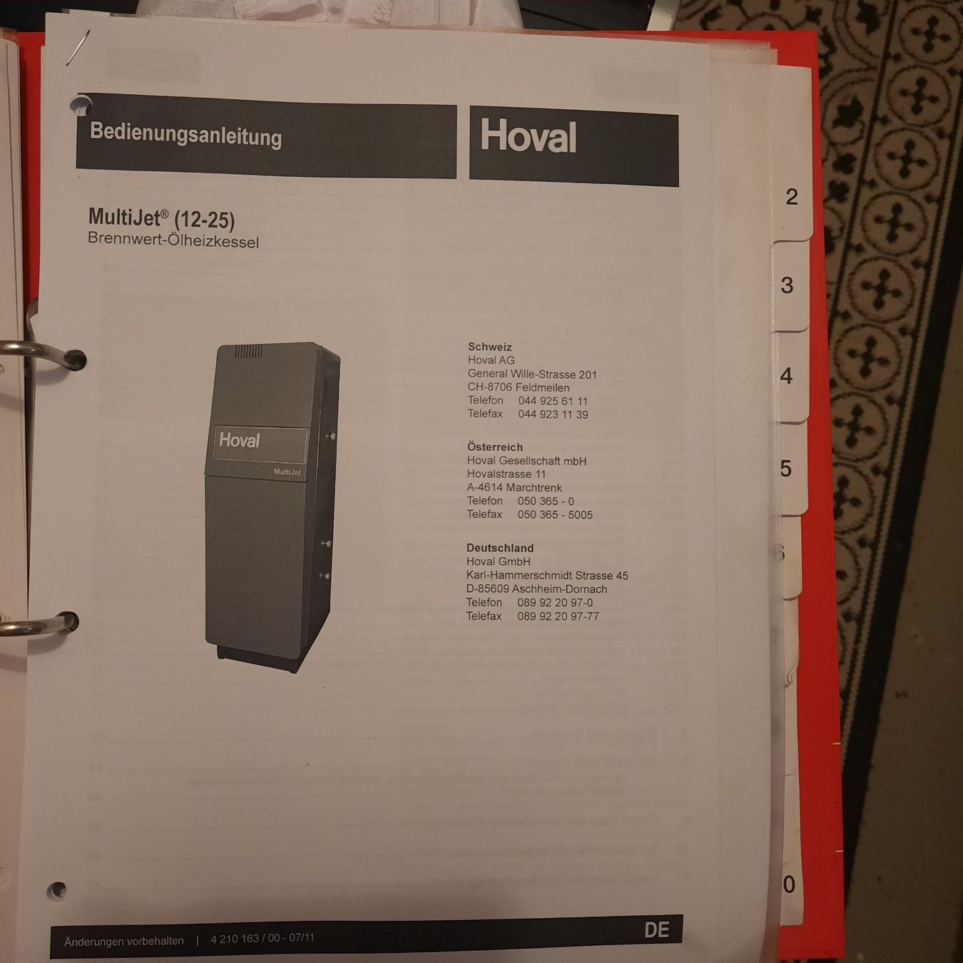 Hoval Heizgeräte: HOVAL Heizkessel Multi Jet plus Zubehör – Gebraucht aus Thayngen von inf_hnm8 1