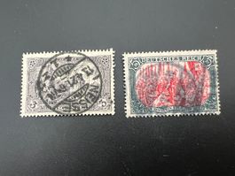 Deutsches Reich 1911 MiNr. 96-97 gest. (4990)